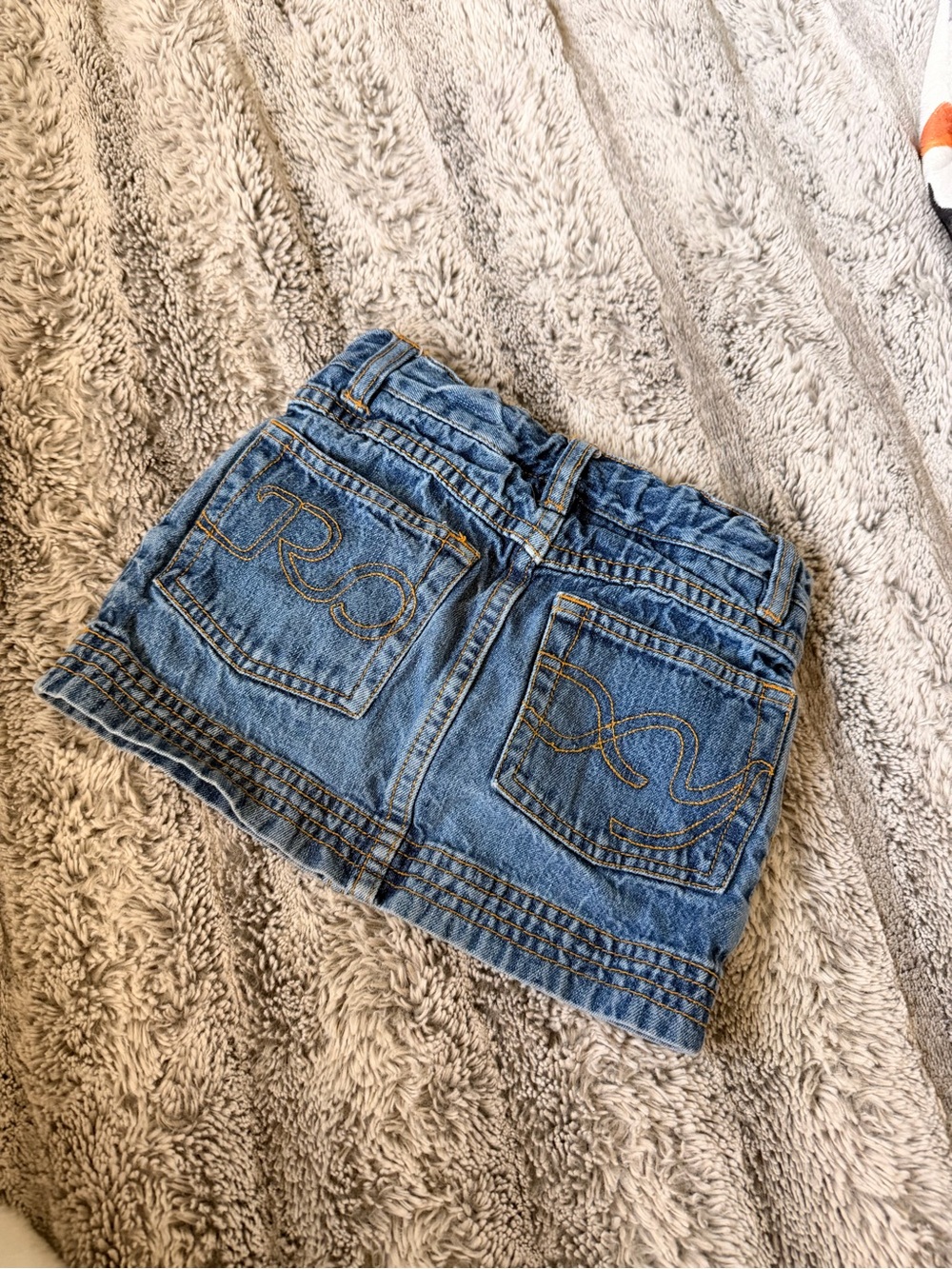 Toddler girls Roxy Jean skirt